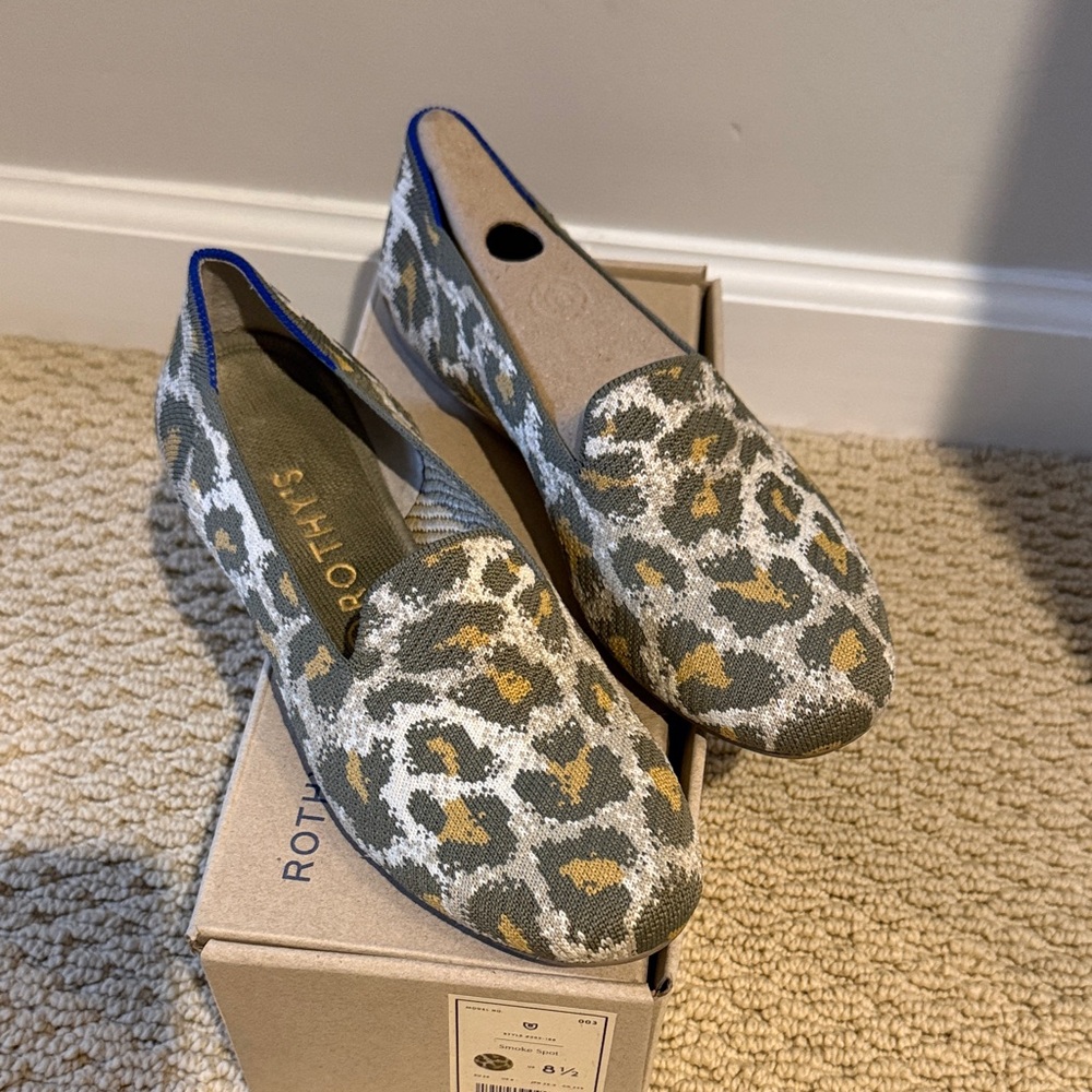 Rothy's Women's Smoke Spot Patterned Loafers